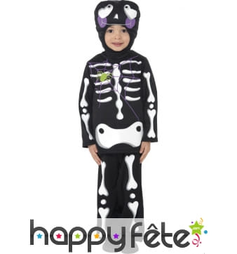 Déguisement squelette mignon