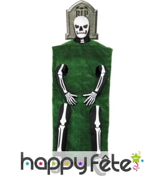 Déguisement squelette mort vivant