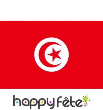 Drapeau Tunisie (50x75)