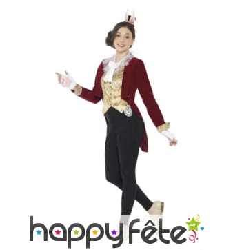 Déguisement vintage de lapin pour adolescente