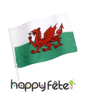 Drapeau voiture pays de galles