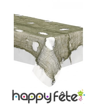 Drap vert troué de 60 X 300 cm