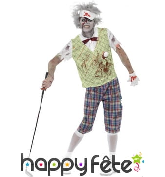 Déguisement zombie golfeur