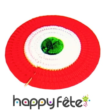 Eventail au couleur italienne