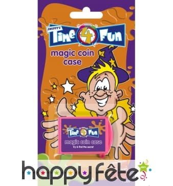 étui à pièce magique