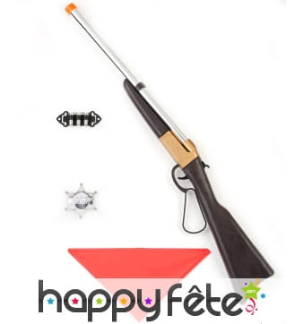 Etoile de shérif carabine et accessoires