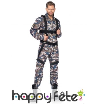 Ensemble militaire pour homme adulte