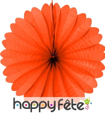 Eventail orange