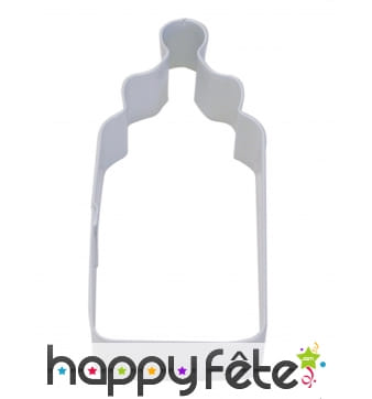 Emporte pièce en forme de biberon 10cm