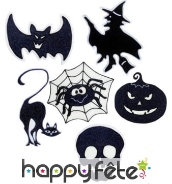 Electrostatique phosphorescent halloween