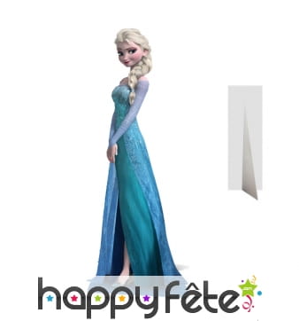 Elsa reine des neiges en carton taille réelle