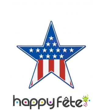 Etoile USA en carton de 38cm