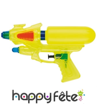 Fusil à eau double jet de 22 cm