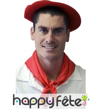 Foulard basque rouge