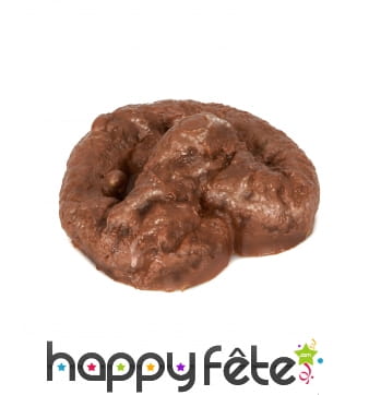 Fausse crotte en pastique de 8cm