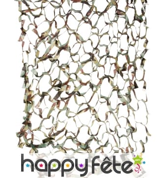 Filet de camouflage militaire 240 X 100 cm