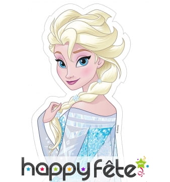 Feuille Elsa La Reine des Neiges azyme