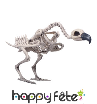 Faux squelette de vautour décoratif