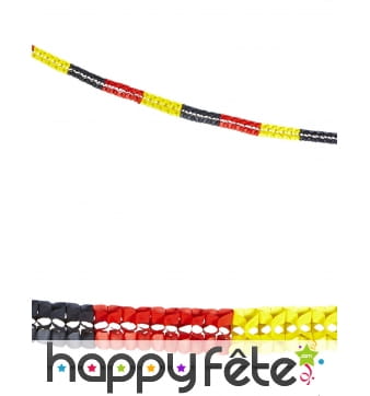 Guirlandes Allemagne de 3m, en papier