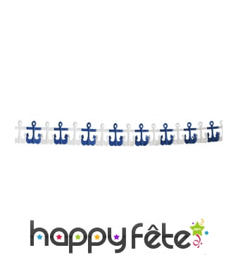 Guirlande ancres marines de 3m