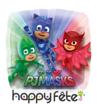 Grand ballon carré Pj masques