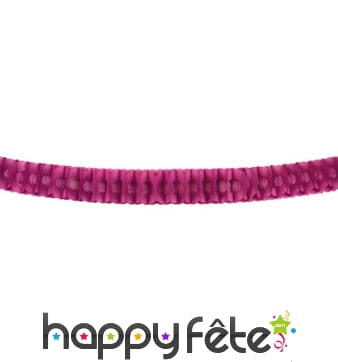 Guirlande bordeaux de 4 m