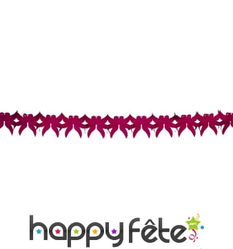 Guirlande bordeaux de colombes