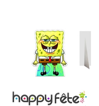 Grand bob l'éponge en carton plat