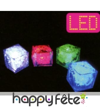 Glaçon clignotant blanc