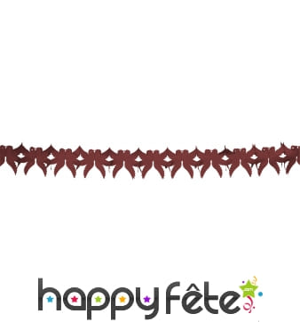 Guirlande chocolat de colombes