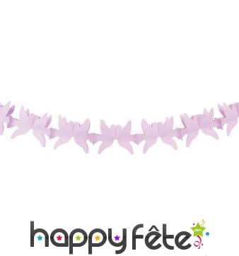 Guirlande colombes lavande 4 m