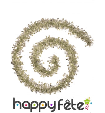 Guirlande Dorée 2m pour Sapin de Noël