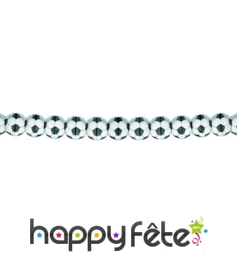 Guirlande de ballon de foot