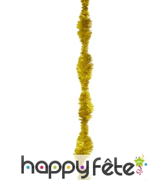 Guirlande dorée de Noel