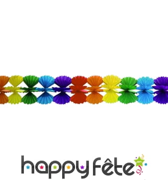 Guirlande d'éventail croisé