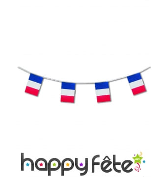 Guirlande de fanions 14 juillet, 5m