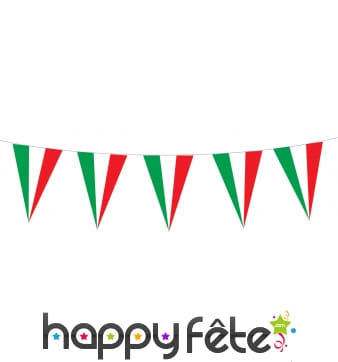 Guirlande de fanions Italie, 5m