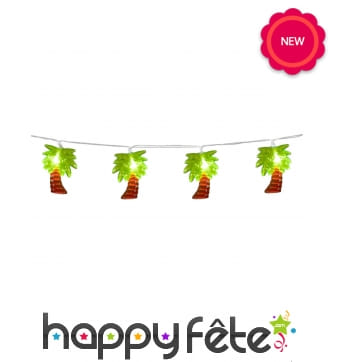 Guirlande de palmier lumineux, 140cm