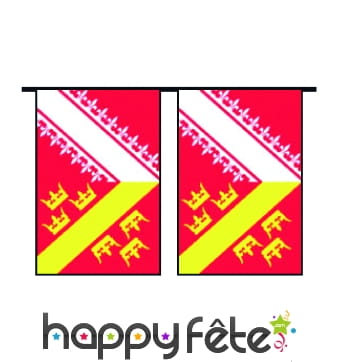 Guirlande de pavillons "Alsace"