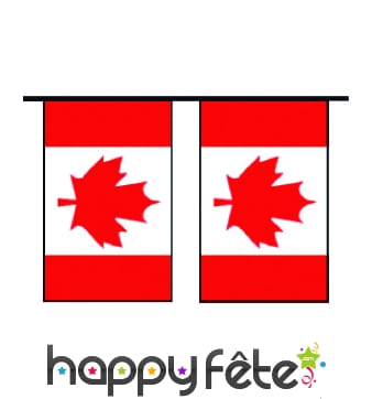 Guirlande de pavillons "Canada"