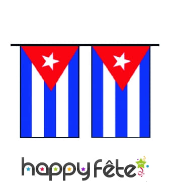 Guirlande de pavillons "Cuba"