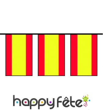 Guirlande de pavillons "Espagne"