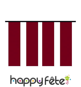 Guirlande de pavillons "Lettonie"