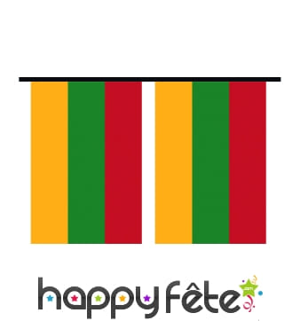 Guirlande de pavillons "Lituanie"