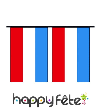 Guirlande de pavillons "Luxembourg"