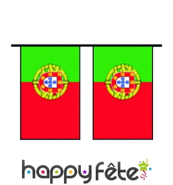 Guirlande de pavillons "Portugal"