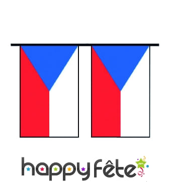 Guirlande de pavillons "Tchèquie"