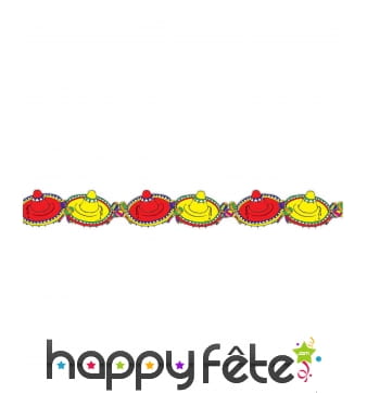 Guirlande de sombréro, 3m