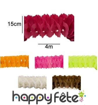 Guirlande en papier, 4m