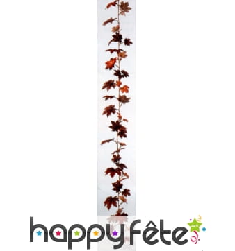 Guirlande feuilles d'érable canadien de 180 cm
